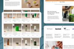 Blithe is a skincare brand with a Shopify online store